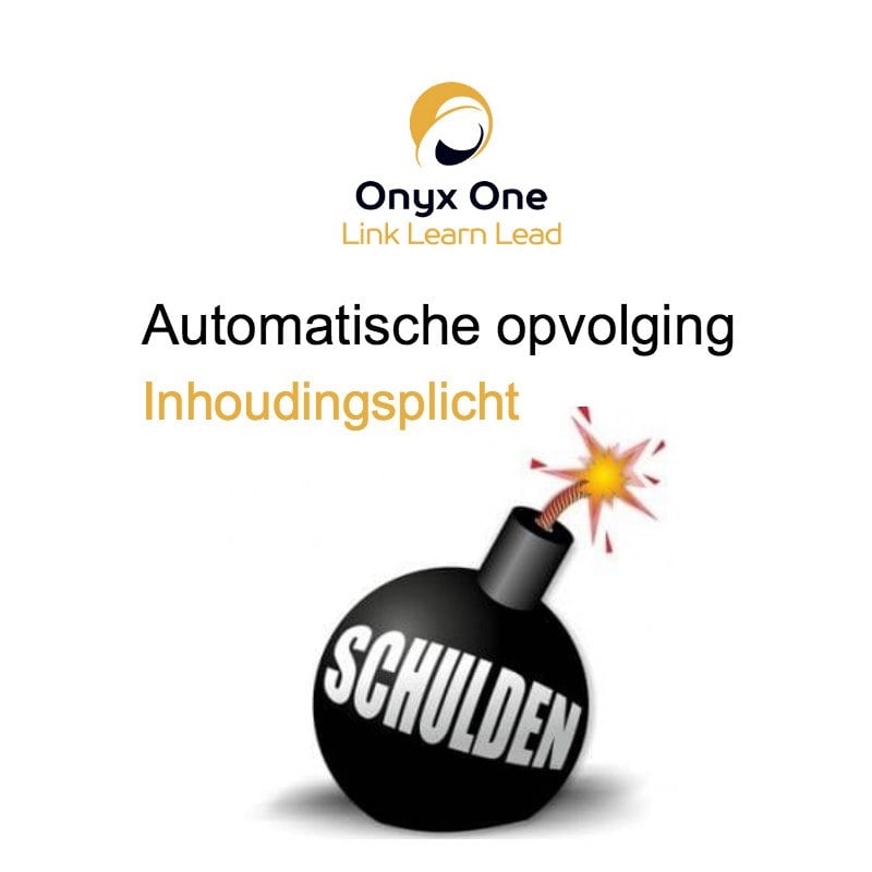 Onyx One Inhoudingsplicht