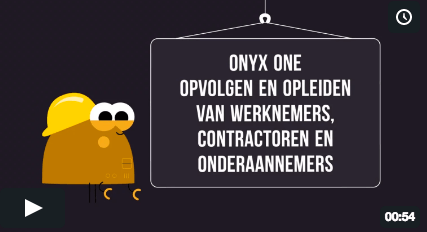 Onyx One opvolgen & opleiden contractoren contractors